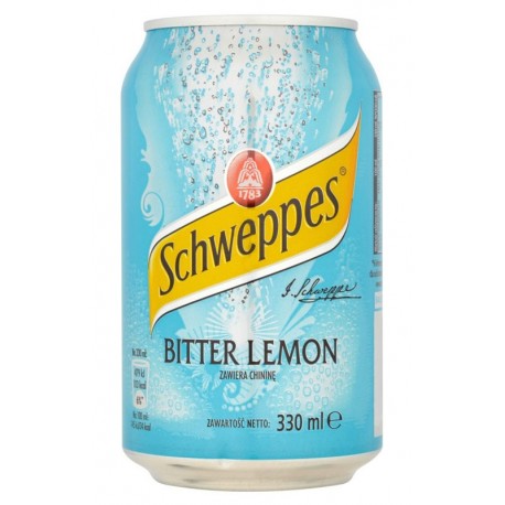 Schweppes Bitter Lemon 33cl (pack de 24)
