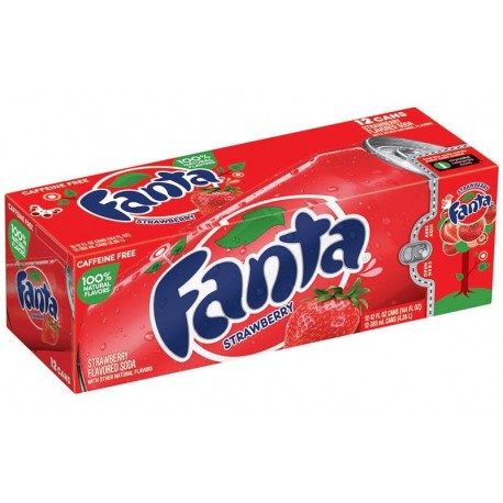 Fanta Fraise 35,5 cl (pack de 12)