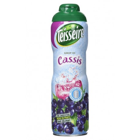 Teisseire Sirop Cassis 60cl (lot de 4)