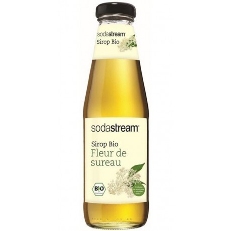 Sodastream Sirop Bio Fleur de Sureau 50cl