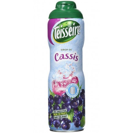 Teisseire Sirop Cassis 60cl (lot de 3)