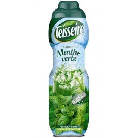 Teisseire Sirop Menthe Verte 75cl (lot de 5)
