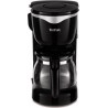 Tefal Cafetière CM340811 Mini noir et inox 6 tasses