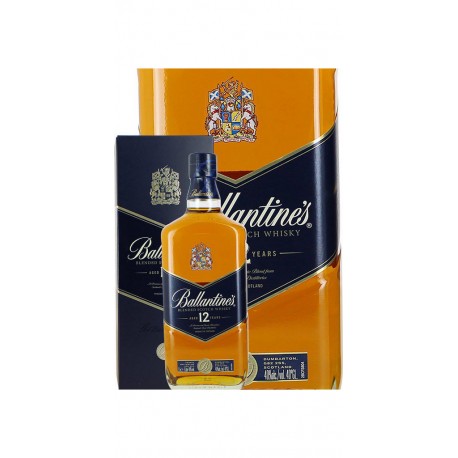 Ballantines Whisky Ballantines 12 ans 40% 1l avec étui