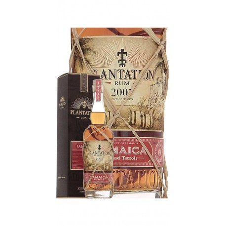 Rhum ambré Plantation Jamaica avec étui 45%