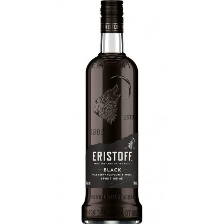 Eristoff Vodka black arôme baies sauvages 18%