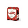 Sagres Bière blonde 5% 6 x 33 cl 5%vol.
