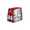 Bud Bière blonde 5% 6 x 25 cl 5%vol.