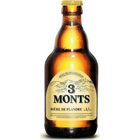 3 Monts blonde 33 CL 8,5 % 8.5% 33 cl 8.5%vol.