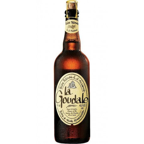 La Goudale Bière blonde à l'ancienne 7.2% 75 cl 7.2%vol.