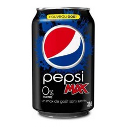 Pepsi Max 33cl (lot de 4...