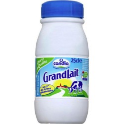 Candia GrandLait Demi-Ecrémé 25cl (pack de 6)
