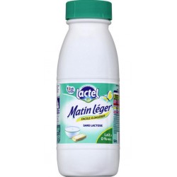 Lait Lactel Matin Léger écrémé 50cl (pack de 6)