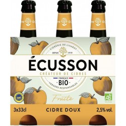 Ecusson Cidre bio doux...