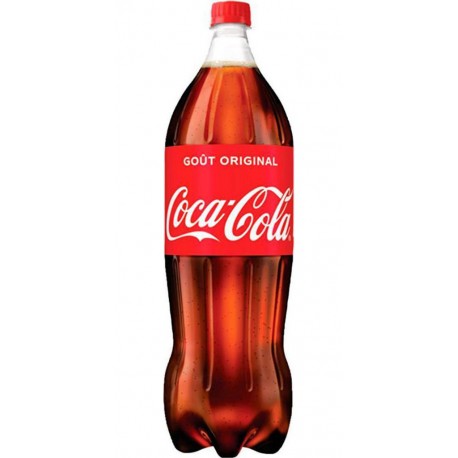 Coca-Cola Soda à base de cola goût original 1,75L