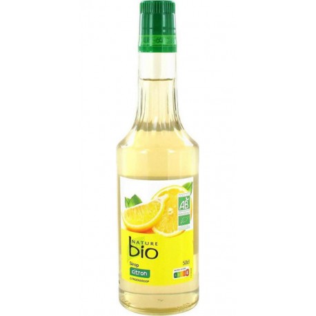 Nature Bio Sirop de citron BIO 50 cl