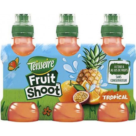 Fruit Shoot Boisson aux fruits Tropical 20cl (pack de 6)