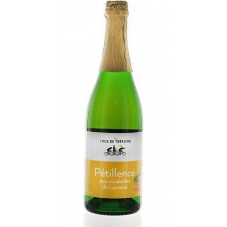 Les Fous De Terroir Pétillence de mirabelle 75 cl