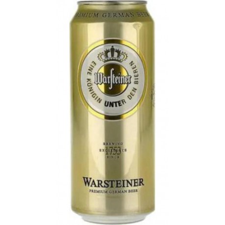 Bière Allemande Warsteiner 4.8% 50 cl 4.8%vol. (lot de 24 canettes)