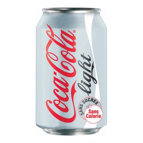 Coca-Cola Light 33cl (4 packs de 6 soit lot de 24)