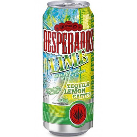DESPERADOS Tequila Citron Citron Vert 50cl (pack de 12 canettes)