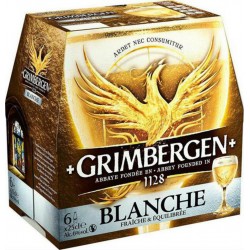 Grimbergen Bière blanche 6%...