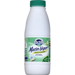 Lait Lactel Matin Léger écrémé 1L (pack de 6)