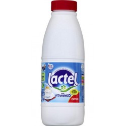 Lait Lactel Vitamine D entier 1L (pack de 6)