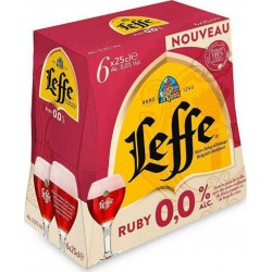 Leffe Bière ruby 0% 25cl...