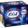 Kronenbourg 1664 Bière blonde 5.5% 33cl (pack de 6)