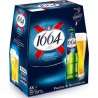 Kronenbourg 1664 Bière blonde prenium 5.5% 25cl (pack de 6)
