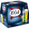 Kronenbourg 1664 Bière prenium 5.5% 12 x 25 cl 5.5%vol.