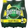 Perrier Eau minérale gazeuse saveur citron 6 x 50cl