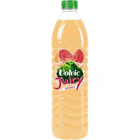 Volvic Juicy Agrumes 1,5L (lot de 12 bouteilles)