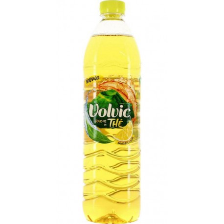 Volvic Touche de Thé Citron 1,5L (lot de 12 bouteilles)