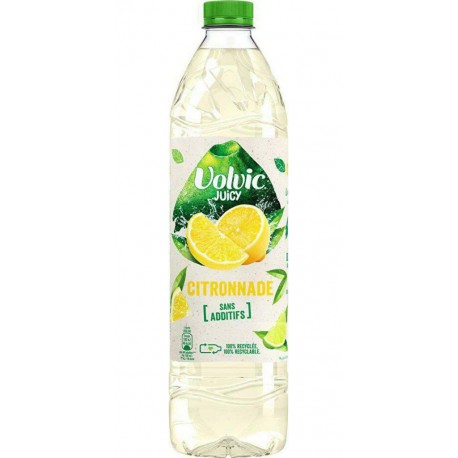 Volvic Eau minérale au jus de citron 1,5 L