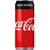 Coca-Cola ZERO BOITE 33cl (lot de 3 packs de 6 soit 18 canettes)