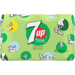 7 Up Lime zero 33cl (pack...