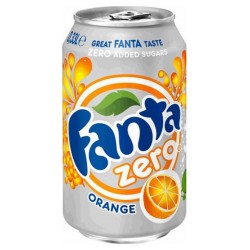 Fanta Orange Zéro 33cl x6...