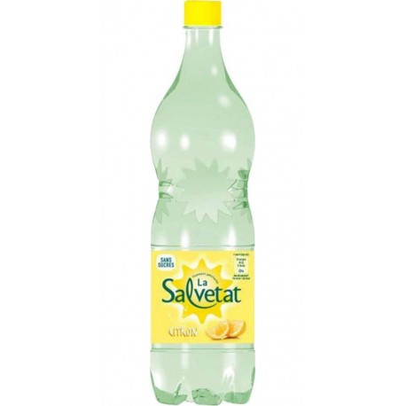 La Salvetat Gazeuse Citron 1,25L (pack de 6)
