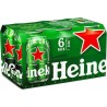 Heineken Bière blonde 5% 6 x 33 cl 5%vol. (pack de 6)