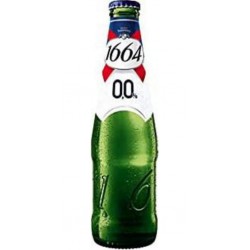 Kronenbourg 1664 sans alcool 0,0% 25cl (lot de 2 packs de 12 soit 24 bouteilles)