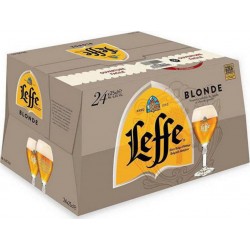 Leffe Bière blonde 6.6% 24...