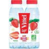 Vittel Up Eau aromatisée plate fraise 4 x 33cl (pack de 4)