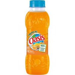 Oasis Boisson à l'eau de source tropical 4 x 50cl (pack de 4)