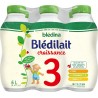 BLEDINA Lait bébé 3ème âge croissance 6x1L (pack de 6)