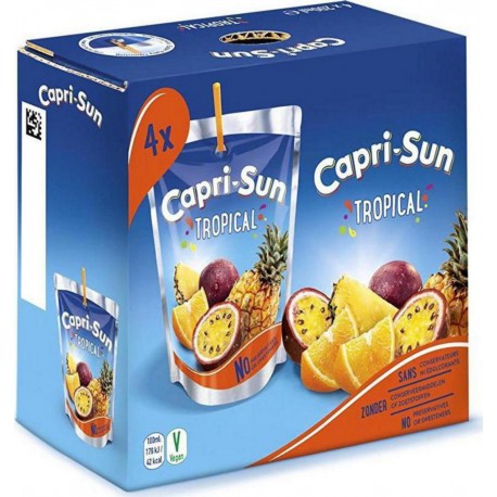 Capri-Sun Boisson aux fruits multi vitamines 4 x 20 cl