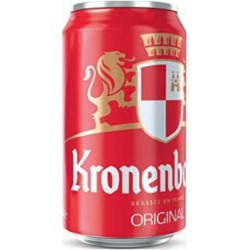KRONENBOURG Bière x12 canettes 33cl (pack de 12)