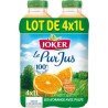 JOKER PUR JUS ORANGE 1L sans pulpe (pack de 4)