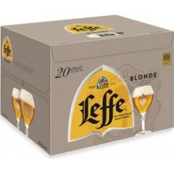 Bière blonde Leffe 20x33cl...